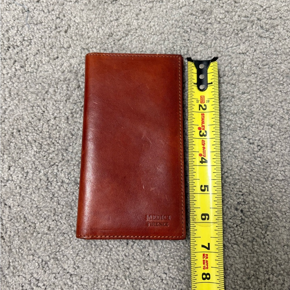 Breast Coat Pocket wallet 100% leather made in Italy - Picture 4 of 12